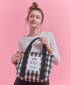 TOCCA 【WEB＆一部店舗限定】TOCCA AVENUE CANVAS TOTE キャンバス トートバッグ