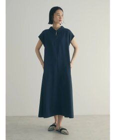 Green Parks armonia.襟付きフレアワンピース