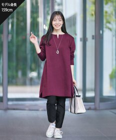 Tiaclasse 【洗える】裏起毛チュニック