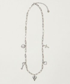 WEGO Lステンレスハートモチーフチェーンネックレス