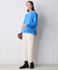 UNFILO 肩釦ハイネックニット