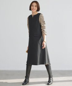 J.PRESS LADIES LANTECシャークスキン ジャンパースカート