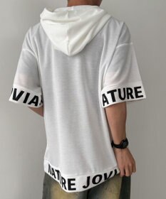 WEGO 【MLXLサイズ展開】グラフィックZIPパーカー（SS）