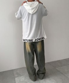 WEGO 【MLXLサイズ展開】グラフィックZIPパーカー（SS）