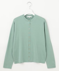 自由区 L 【アンサンブル対応・洗える】アセテートコットン カーディガン