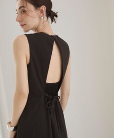 WEGO 【ANGIE VINTAGE】バックオープンノースリーブワンピース