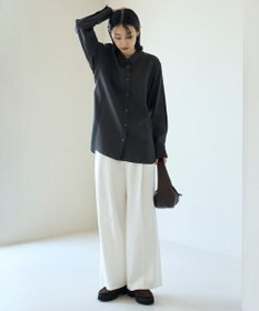 UNFILO 【11サイズ展開】 BEAUTY MOVE タックワイドパンツ