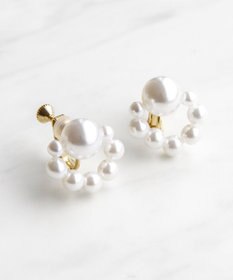 TOCCA LACE PEARL EARRINGS イヤリング
