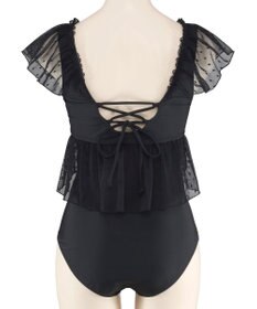 San-ai Resort（三愛水着楽園） 【San-ai Resort×PEACH　JOHNコラボ】【ナイスバディ水着】フリルワイヤービキニ　9M・11L　【San-ai Resort（サンアイリゾート）】