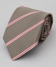 GOTAIRIKU  GOTAIRIKU別注【日本製】シルク ネクタイ_レジメンタル柄