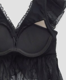 San-ai Resort（三愛水着楽園） 【San-ai Resort×PEACH　JOHNコラボ】【ナイスバディ水着】フリルワイヤービキニ　9M・11L　【San-ai Resort（サンアイリゾート）】