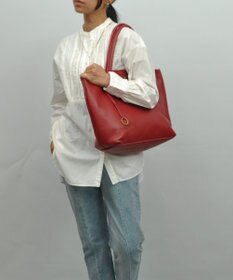 UNBILLION 【テレビ ドラマ着用アイテム】Otias シュリンクレザートートバッグ