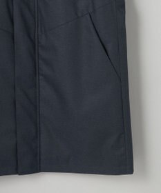 GOTAIRIKU 25年新作/3シーズン対応【仕事で着用可】メランジカルゼ フーデッドブルゾン_無地