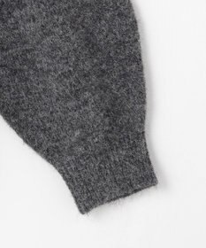 組曲 L へアリーヤーンボートネック ニット