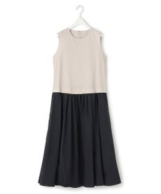 ICB L 【接触冷感・UVカット・洗える】アトラストリコット コンビドレス