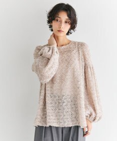 #Newans 【洗える】フィラッフィギャザースリーブブラウス