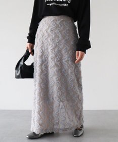 Green Parks チュールフリルＩラインスカート