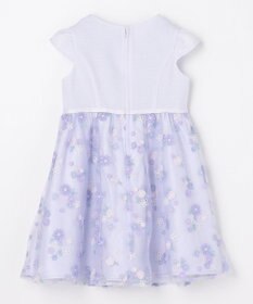 ANY KIDS 花柄刺繍ワンピース
