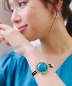 Tiaclasse ポイントカラーストーンゴム　