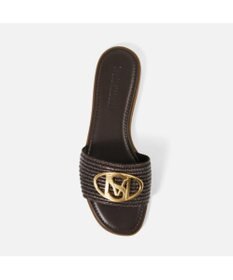 STEVE MADDEN KORA20オーバルロゴモチーフフラットサンダル