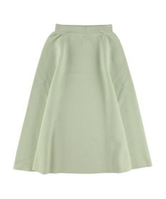 Green Parks ミラノリブフレアスカート