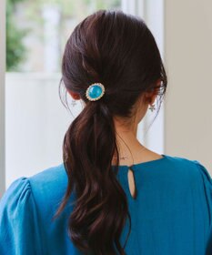 Tiaclasse ポイントカラーストーンゴム　