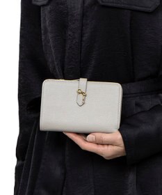 LANVIN en Bleu リュバン 二つ折り財布