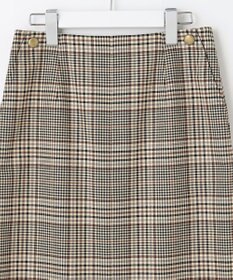 J.PRESS LADIES 【洗える】PL/Visストレッチチェック スカート