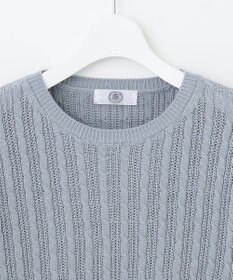 J.PRESS LADIES L 【洗える】 ギザマーセライズコットン ニット