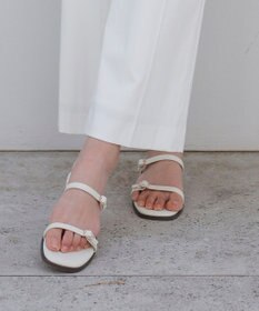 ANY SIS 【23.0~24.0cm】フェミニンフラット サンダル