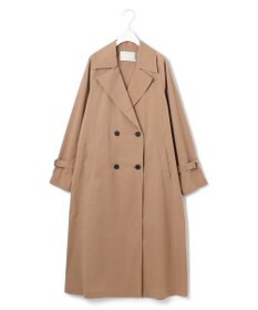 ICB 【撥水加工】 メモリーストレッチタフタ トレンチコート