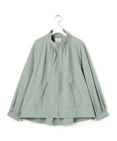 23区 2WAY ストレッチタフタ ボリュームスリーブブルゾン