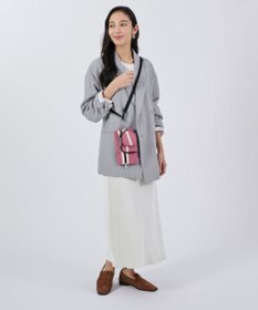 LeSportsac MULTI POUCH WRISTLET/モーヴ/ピーチブラッシュ/ブラック