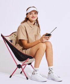 PW CIRCULUS 【WOMEN】ギャザリング シャツ ゴルフウェア レディース