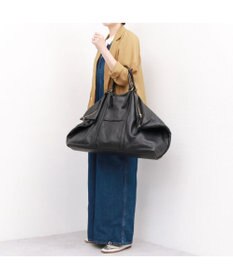 UNBILLION ペルケ perche / ガーメントレザー・サスティナブル2wayボストンL