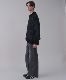 WEGO 【ユニセックス着用ITEM】アーガイルニットポロ