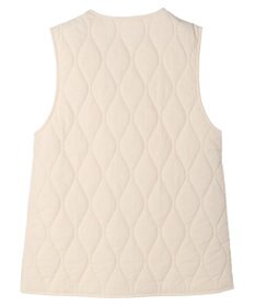 Green Parks ヒョウタンキルトミドル丈ベスト