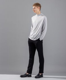 JOSEPH HOMME クリアウールジャージー　モックネック