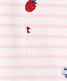 組曲 KIDS 【110-140㎝】 フルーティーボーダーTシャツ