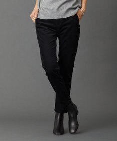 J.PRESS LADIES S 【洗える】AIRDUROYストレッチ パンツ