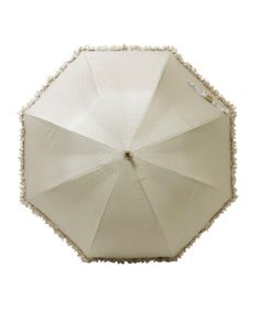 MOONBAT 【晴雨兼用日傘】LANVIN en Bleu (ランバン オン ブルー) 長傘 ドビーフリル 遮光 遮熱 UV