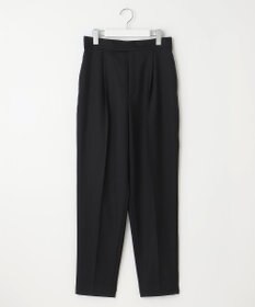 23区 【エステータ】ウールツイル ワイドテーパード パンツ