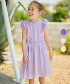 組曲 KIDS 【150-160cm】ビーチコーミングスカラップ ワンピース