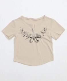 WEGO ヘンリーネックドームスタッズT