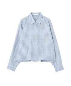 AMERICAN HOLIC ミニチェックショート丈シャツ