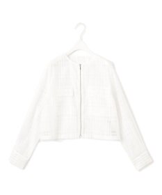 ICB L 【洗える】シアードビーチェックブルゾン