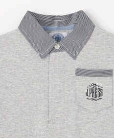 J.PRESS KIDS 【110-130cm】チェックカラー 半袖ポロシャツ