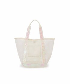 TOPKAPI 【TREASURE TOPKAPI】スパンコール ハンドル メッシュ トート バッグ