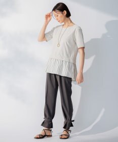 自由区 【洗える】２WAYツイル デザインパンツ