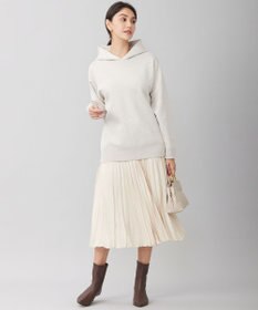 自由区 【WEB限定・洗える】ロイヤルサテンプリーツ スカート